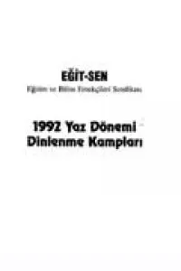 1992 YAZ DÖNEMİ DİNLENME KAMPLARI