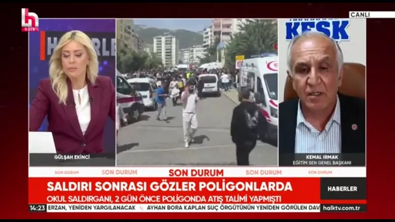 Eğitim Sen Genel Başkanı Kemal Irmak, Okul Saldırılarını Değerlendirdi