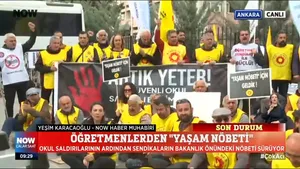 MEB Önündeki Yaşam Nöbetimiz Sürüyor / NOW TV