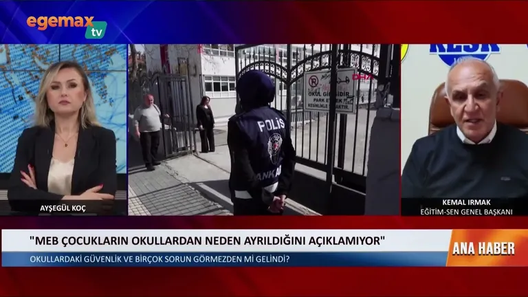 Eğitim Sen Genel Başkanı Kemal Irmak: "Polis Koruyunca Çocuğun Şiddet Eğilimi Ortadan Kalkmıyor"