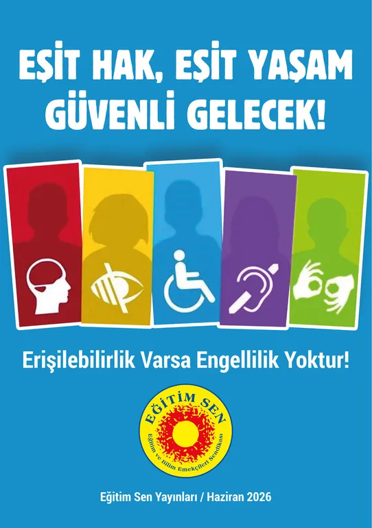 Eşit Hak, Eşit Yaşam, Güvenli Gelecek! / Broşür