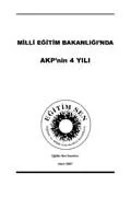 Milli Eğitim Bakanlığı'nda AKP'nin 4 Yılı