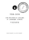 TÖB-DER Tüzüğü - 1971