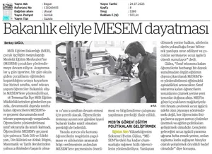 Bakanlık Eliyle MESEM Dayatması / Birgün