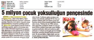 5 Milyon Çocuk Yoksulluğun Pençesinde / Nefes Gazetesi