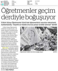 Öğretmenler Geçim Derdiyle Boğuşuyor / Birgün