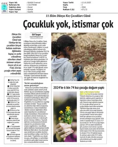 11 Ekim Dünya Kız Çocukları Günü: Çocukluk Yok, İstismar Çok / Evrensel