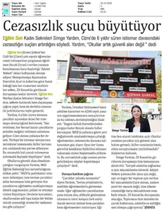 Cezasızlık Suçu Büyütüyor / Yeni Yaşam