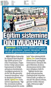 Eğitim Sistemine Dini Müdahale / Sözcü