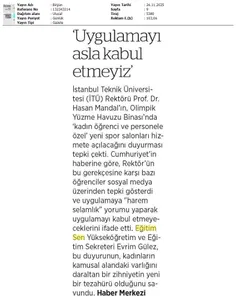 "Uygulamayı Asla Kabul Etmeyiz" / Birgün