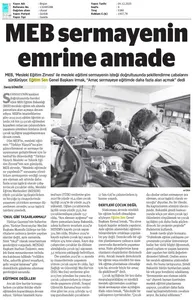 MEB Sermayenin Emrine Amade / Birgün