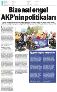 Bize Asıl Engel AKP'nin Politikaları / Birgün
