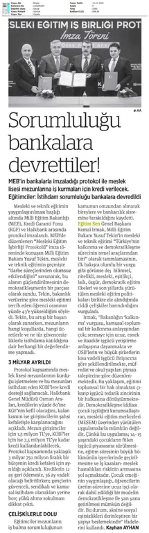 Sorumluluğu Bankalara Devrettiler! / Birgün
