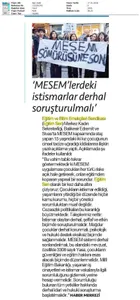 "MESEM'lerdeki İstismarlar Derhal Soruşturulmalı" / Ege Saati
