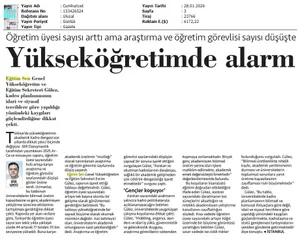 Yükseköğretimde Alarm / Cumhuriyet