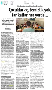 Çocuklar Aç, Temizlik Yok, Tarikatlar Her Yerde… / Evrensel