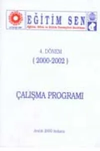 4. DÖNEM (2000-2002) ÇALIŞMA PROGRAMI