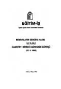 Memurların Sendika Hakkı ile İlgili Danıştay Birinci Dairesinin Görüşü - Nisan 1992
