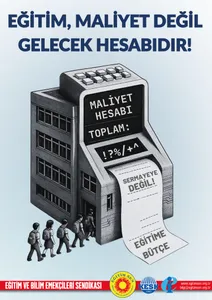Eğitim, Maliyet Değil Gelecek Hesabıdır! / Afiş