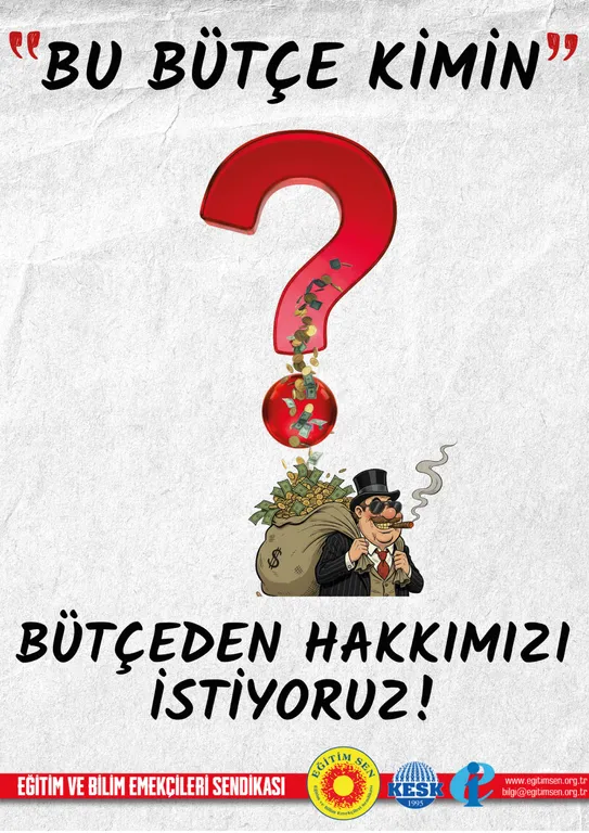 Bu Bütçe Kimin? / Afiş