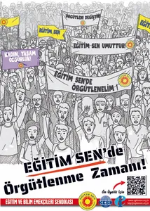 Eğitim Sen’de Örgütlenme Zamanı! / Afiş
