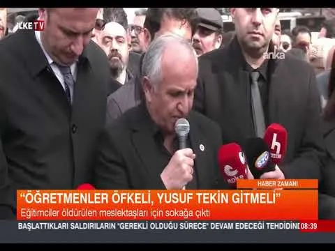 Eğitim Sen, Öğrencisi Tarafından Öldürülen Öğretmen Fatma Nur Çelik İçin Ülke Genelinde İş Bıraktı / İlke TV