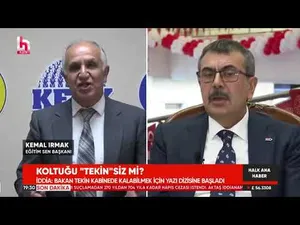 Eğitim Sen Genel Başkanı Irmak: "Bakan Tekin Kabinede Kalabilmek İçin Yazı Dizisine Başladı"