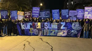 Yoksulluğa, Şiddete, Güvencesizliğe Karşı, Barış, Laiklik ve Özgürlük Mücadelesini Büyütüyoruz! / 8 Mart 2026