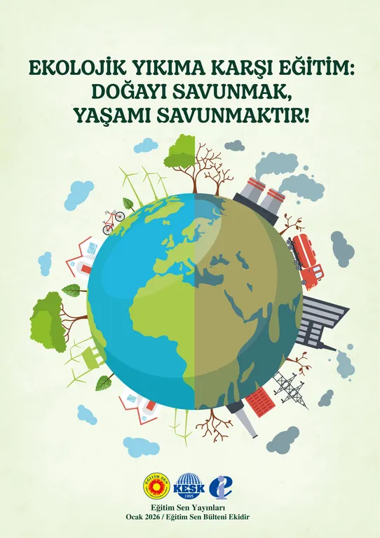 Ekolojik Yıkıma Karşı Eğitim: Doğayı Savunmak, Yaşamı Savunmaktır! / Broşür