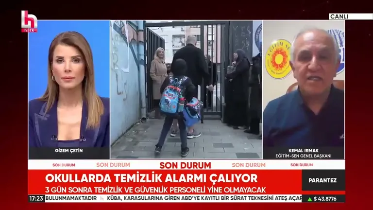 Eğitim Sen Genel Başkanı Irmak, MEB'e Okullarda Kalıcı Personel İstihdamı Yapılması Çağrısı Yaptı