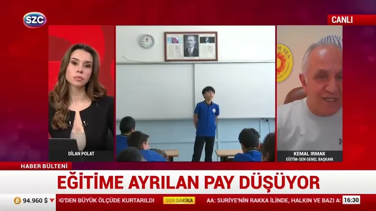Eğitim Sen Genel Başkanı Kemal Irmak: "Kamusal Eğitime Daha Fazla Kaynak Ayrılmalı"