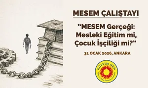 Eğitim Sen MESEM Çalıştayı, 31 Ocak 2026 Tarihinde Yapıldı