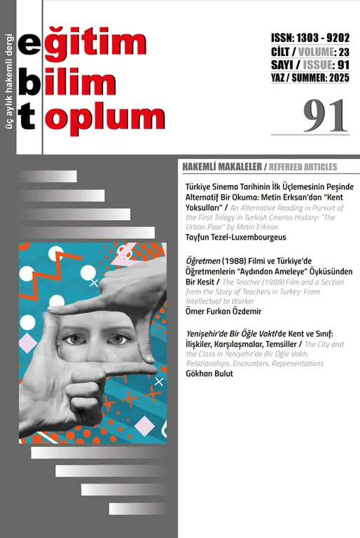 Eğitim Bilim Toplum Sayı: 91
