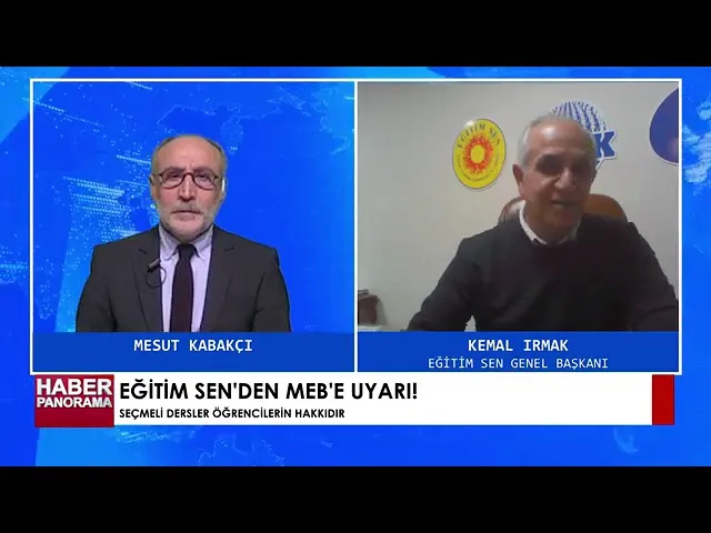 Eğitim Sen Genel Başkanı Kemal Irmak'tan Seçmeli Dersler Hakkında Çağrı