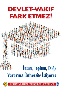 Devlet-Vakıf Fark Etmez! / Afiş