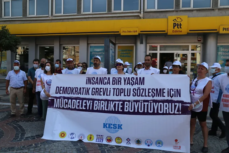 Collective Bargaining Agreement Negotiations: KESK marches from Batman and Edirne to Ankara