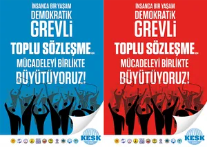 KESK Collective Barganing Agreement Posters
