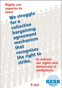 KESK Collective Bargaining Agreement Poster