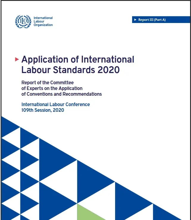 The 2020 report of the ILO Committee of Experts and Recommendations