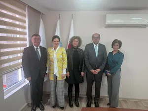 International Labour Organization (ILO) Regional Director for Europe and Central Asia, Ms Beate Andrees, visited KESK
