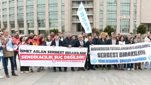 Good news: Ismet Aslan was released from prison.