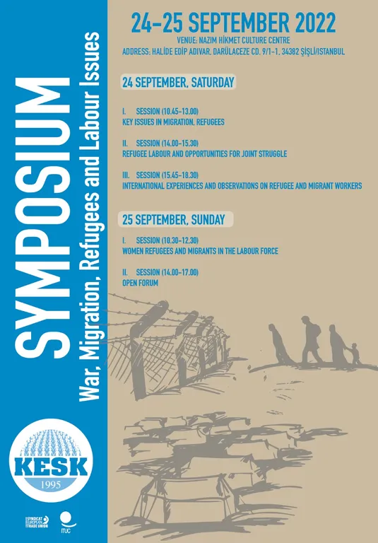 KESK Symposium: War, Migration, and Refugees and Labour Issues