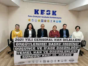 Rapor: 2021 Yılı Kamu Sendikal Hak İhlalleri