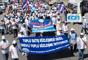 Grevli-Toplu Sözleşme Mücadelemizi Sürdüreceğiz!