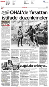 24 Ocak Basın'da KESK : OHAL'de Fırsattan istifade Düzenmeler!