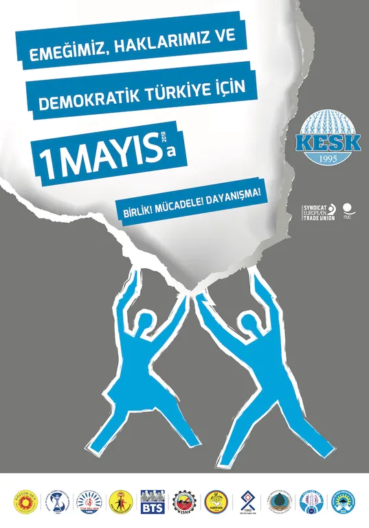 Emeğimiz, Haklarımız ve Demokratik Türkiye İçin 1 Mayıs'a