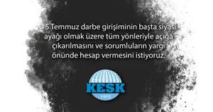 15 Temmuz Darbe Girişimi Aydınlatılmalıdır!