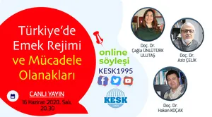 "Türkiye'de Emek Rejimi ve Mücadele Olanakları"