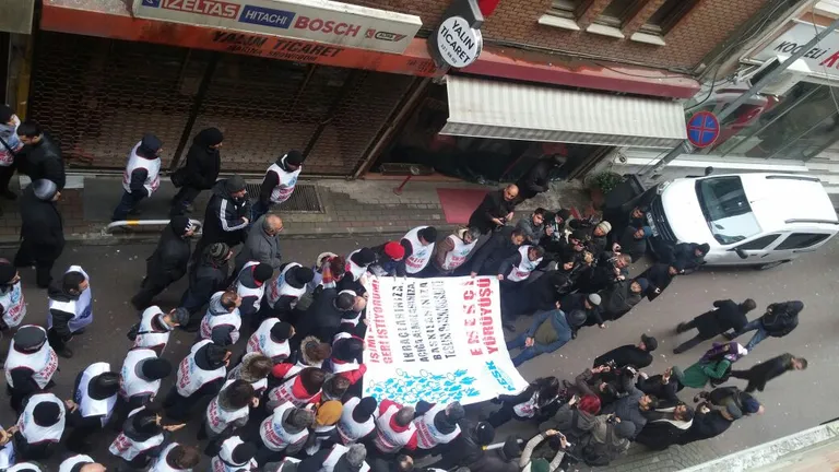 3. Gününde İzmit'e ulaşan EMEKÇİ YÜRÜYÜŞÜ'nü Engelleyemezsiniz!