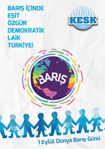 1 Eylül Dünya Barış Günü Afişimiz